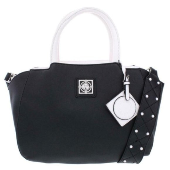 Catherine Malandrino Handbags - Catherine Malandrino Black White Satchel Bag *NWT*